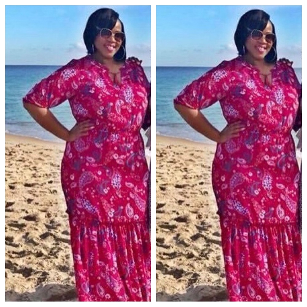Paisley Maxi Dress